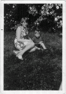 Mom and Me at age one